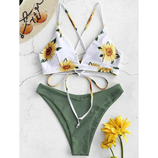 Sunflower Printed Bikini