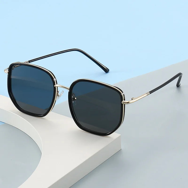 Large Frame Sunglasses Uv400