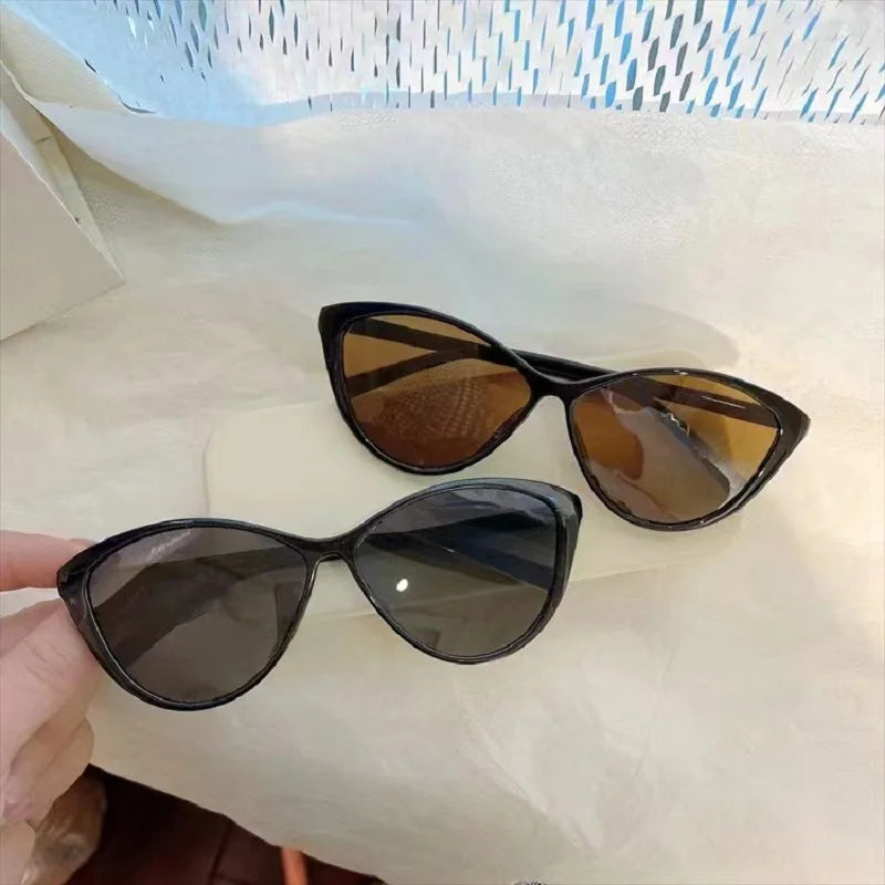 Polygonal Cat Eye Sunglasses