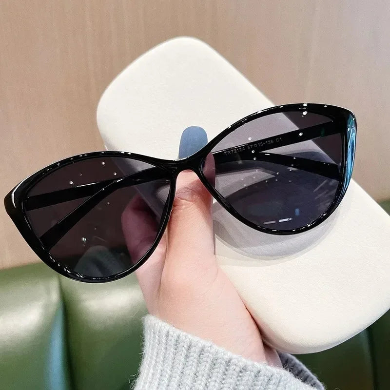 Polygonal Cat Eye Sunglasses