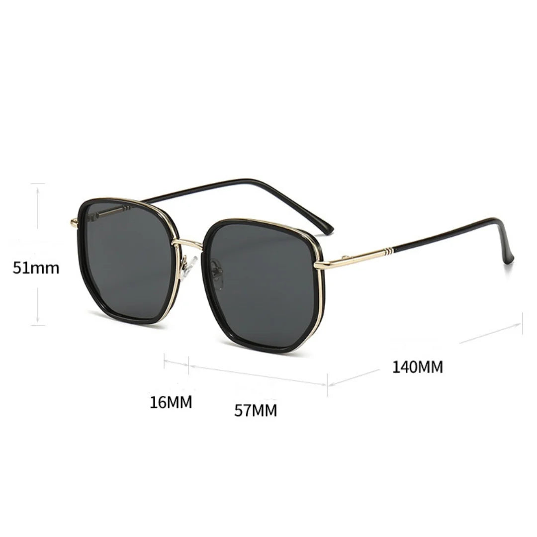 Large Frame Sunglasses Uv400